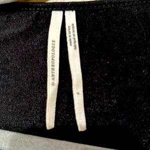 Size small crinkle black anthropology size small dress